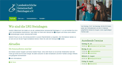 Desktop Screenshot of lkg-steinhagen.de