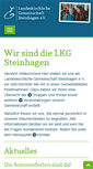 Mobile Screenshot of lkg-steinhagen.de